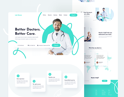Doctor Website design