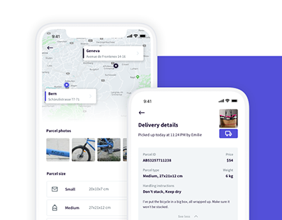 Delivery Product UI & Branding