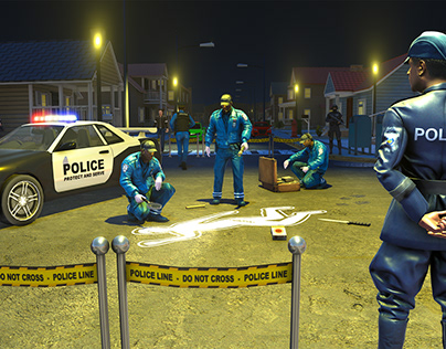 police car simulator game post production
