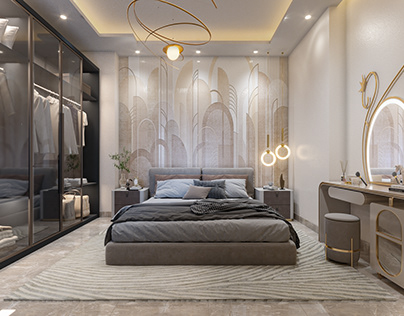 bed room design by hanan emad