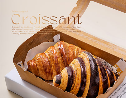 Project thumbnail - Pastry – Puff Pastry Croissant love