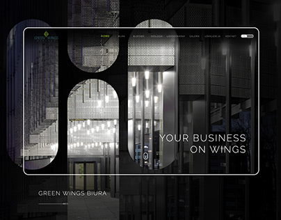 GreenWings - Website design