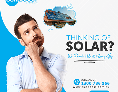 Switch to SOLAR with Sunboost.