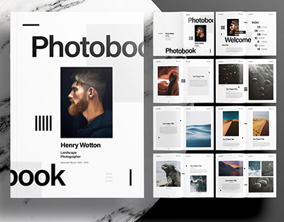 InDesign Template - Photography Portfolio / Photobook
