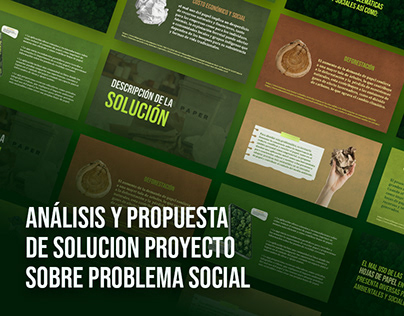 Análisis y propuesta de solución problema social
