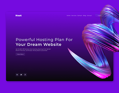 Host Website Design