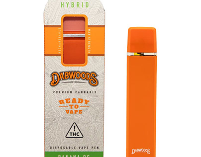 Buy Dabwoods Disposable - Banana OG 800mg