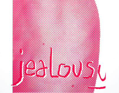 Jealousy - serigraphy