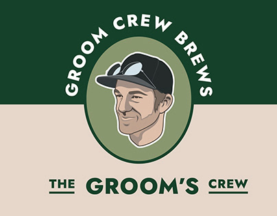 Groom Crew Brews Labels