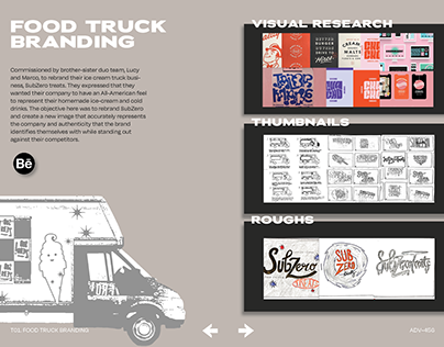 Sub Zero - Food Truck Branding
