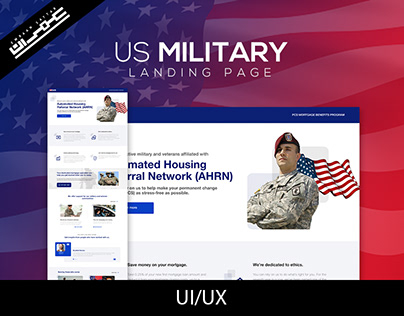 US Military Landing Page