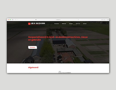 Project thumbnail - Webdesign | LMBbrink | Dutch Agricultural Company