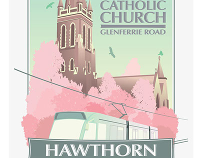 Vintage Poster | Hawthorn Catholic Church