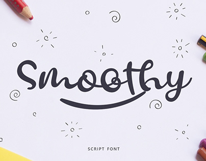 Smoothy - Display Font