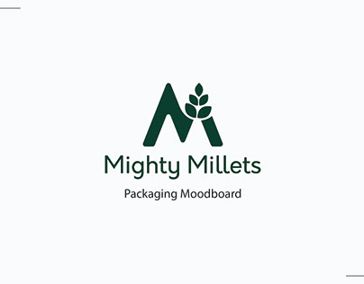 Mighty Millets Packaging Moodboard