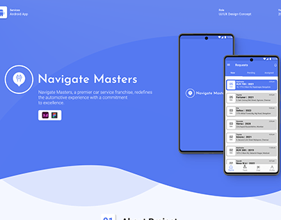 Navigate Masters | Andriod App | Ui/Ux