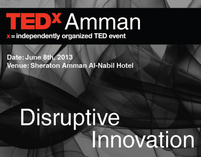 TEDx Amman Poster