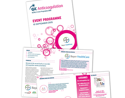 QiC Anticoagulation 2015 I Graphic design