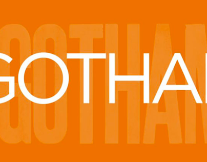 Gotham - A Typography Animation