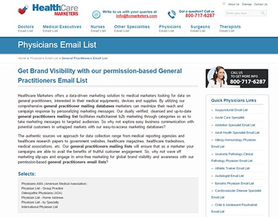 General Practitioners mailing lists