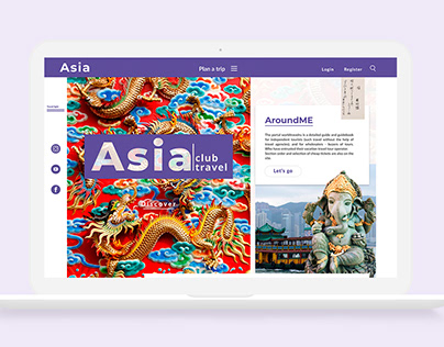 Asia travel club design