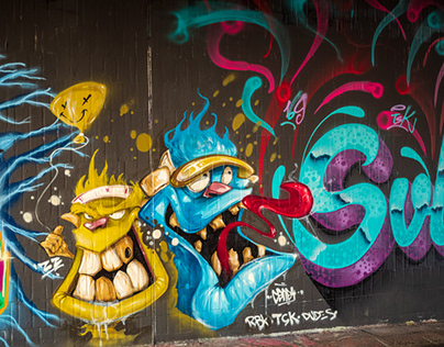 Grafitti in Mannheim, Germny
