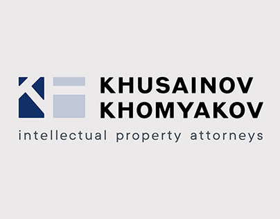 Logo for the law firm "Khusainov, Khomyakov"
