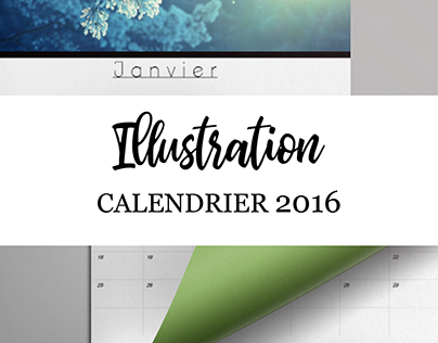 ILLUSTRATION - Calendrier 2016