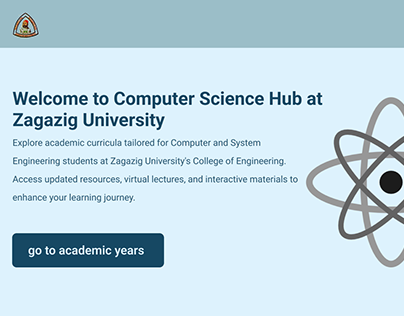 College Landing page