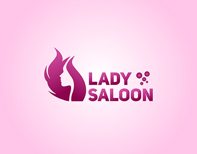 Logo design for Saloon "LADY SALOON"