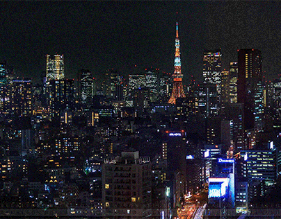 Nights in Tokyo and Shanghai | Cinemagraph