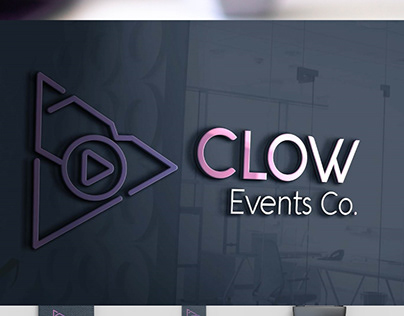 Clow Events Co. Branding Identity