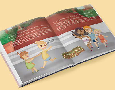 Childrens book "El fil màgic de la iaia"
