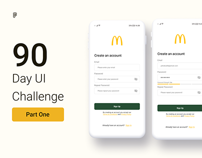 Daily UI Challenge (Part One)