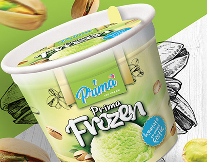 Frozen - ice cream paper cup