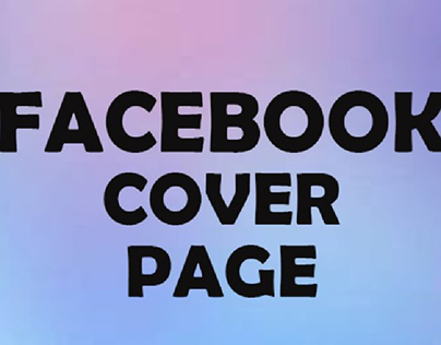 Facebook cover page design
