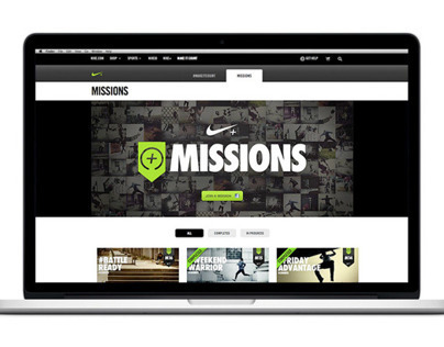 Nike+ Missions Facebook App