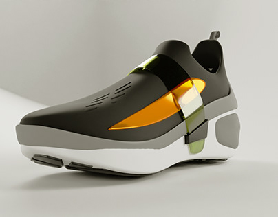 Shoe 3d modeling Concept