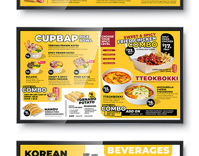 Korean Street Food | Digital Menu | Have a Good Toast