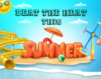 Venue based special emailer- Summer theme- water park