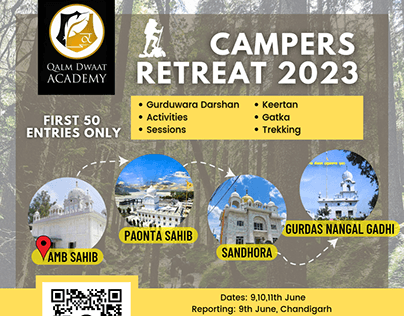 Campers Retreat POSTER DESIGN