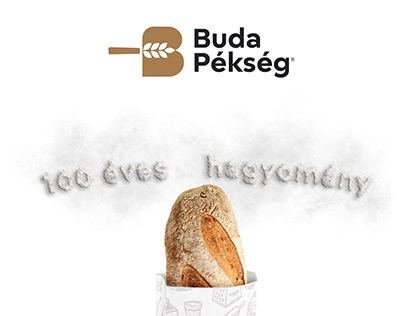 Buda Pekseg Bakery, Budapest. Logo & Brand Identity