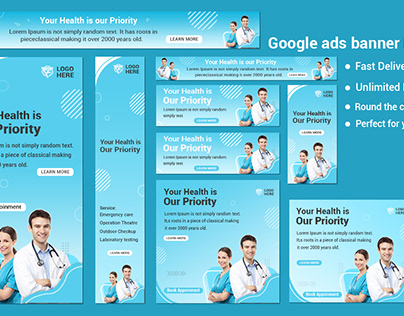 Google ads banner ( set ) design ! social media post !