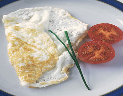 Egg white omelet