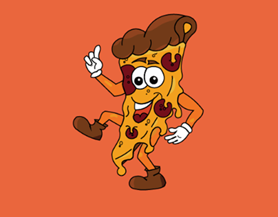 Pizza Party Illustration
