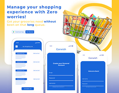 Garwish Shopping List App