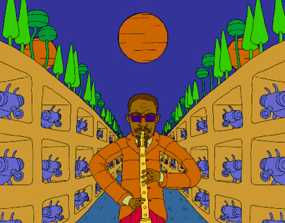 Eric Dolphy animation