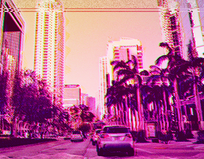 Retro Miami 80s