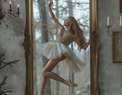 Russian Ballerina Escaping