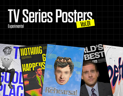 Experimental TV Series Posters / Vol.01
